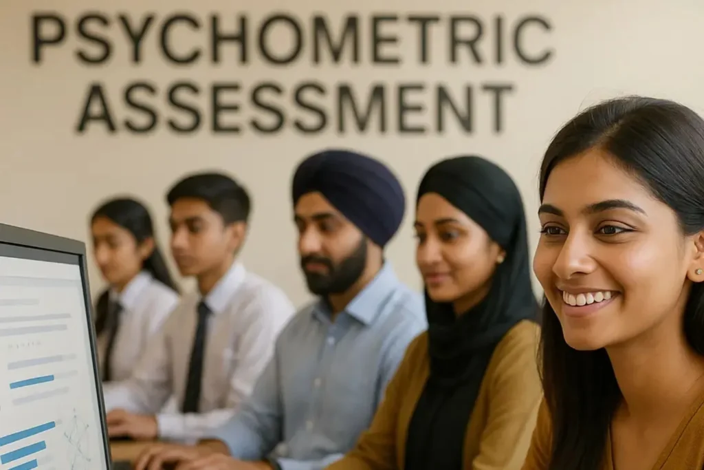 Psychometric test for overseas education planning